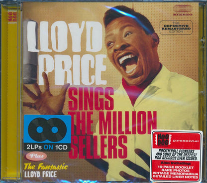 Lloyd Price - Sings The Millon Sellers + The Fantastic Lloyd Price (2 albums on 1 CD) (31 tracks) (incl. 16-page booklet) (remastered) (24-bit mastering) Music CD
