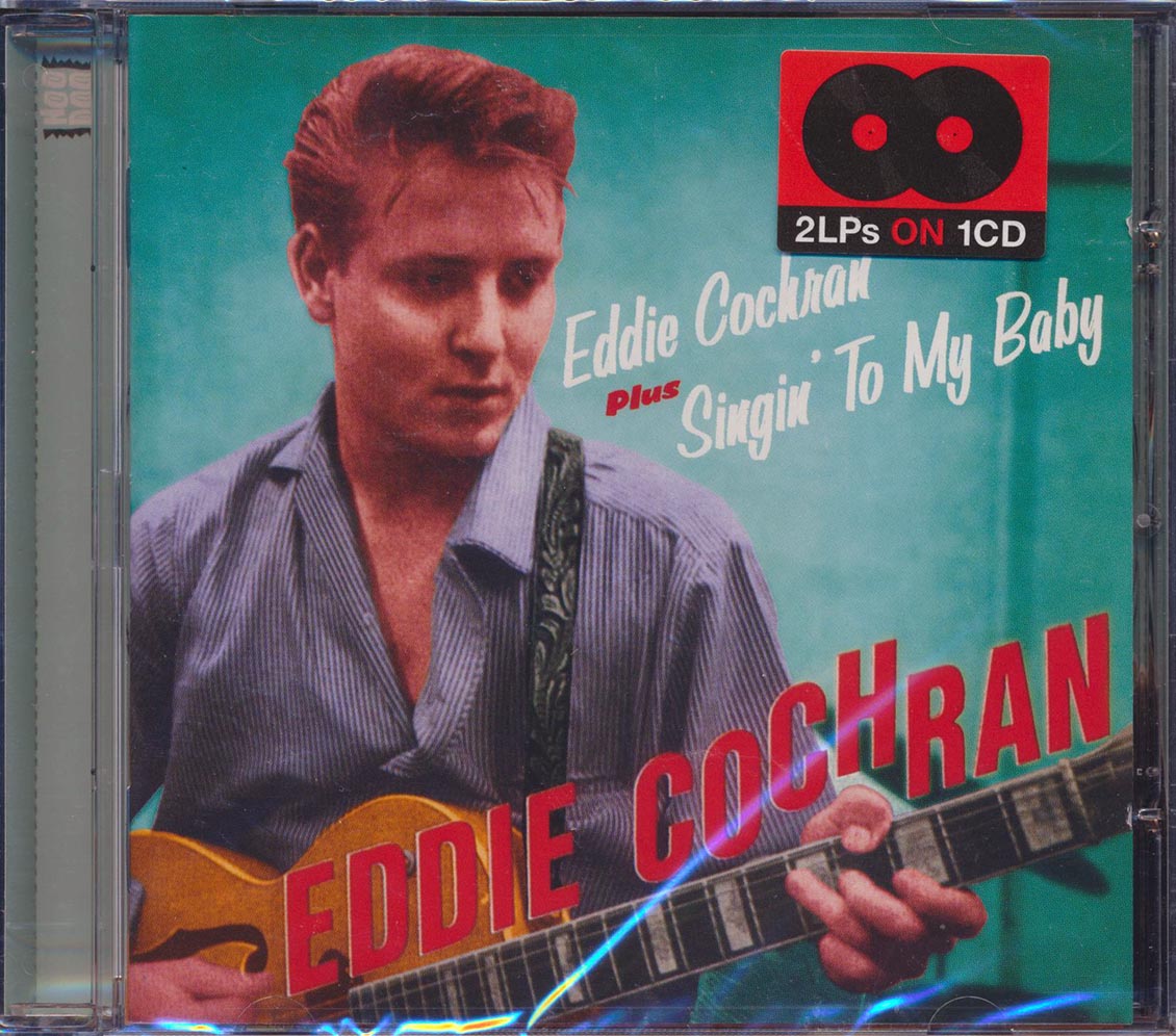 Eddie Cochran - Eddie Cochran + Singin' To My Baby Music CD