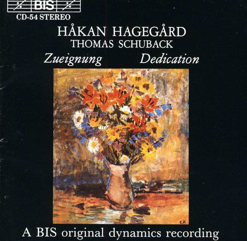 Hagegard / Schuback - Dedication - Music CD