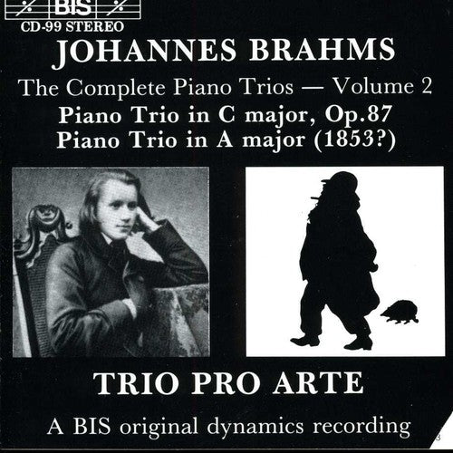 Brahms / Trio Pro Arte - Piano Trios - Music CD