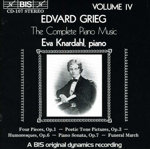 Grieg / Knardahl - 4 Pieces Opus 1 / Poetic Tone Pieces - Music CD