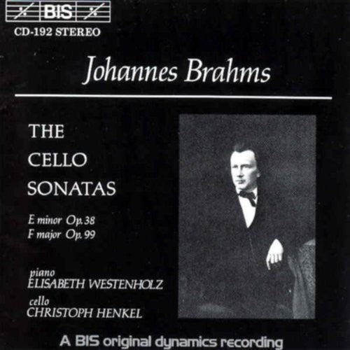 Brahms / Henkel / Westenholz - Cello Sonatas - Music CD
