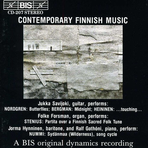 Savijoki / Forsman / Hynninen / Gothoni - Contemporary Finnish Music - Music CD