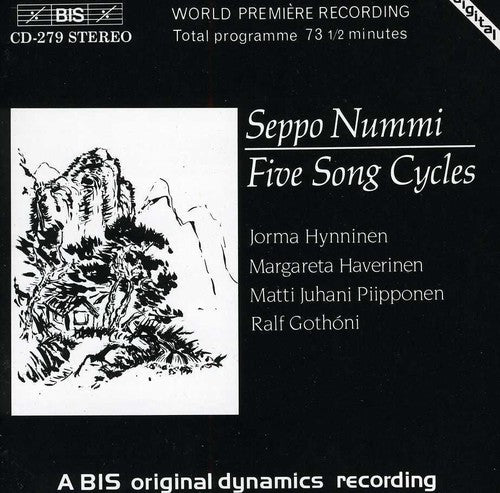 Nummi / Hynninen / Haverinen - 5 Song Cycles - Music CD