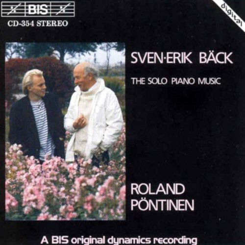 Back / Pontinen - Complete Piano Music - Music CD