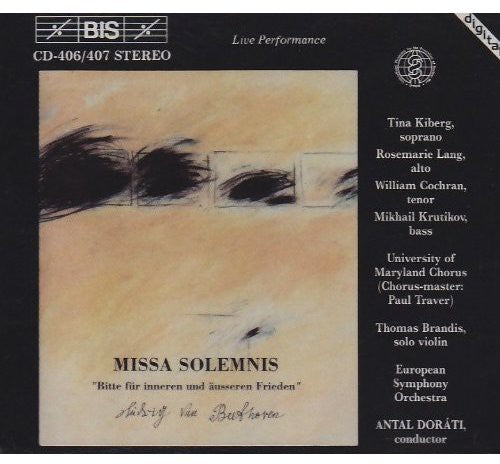 Beethoven / Dorati / Maryland Chorus European S.o. - Missa Solemnis Soloists - Music CD