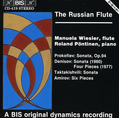 the album cover for MANUELA WIESLER - Russian Flute