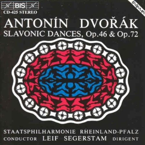 the album cover for Leif Segerstam - Slavonic Dances