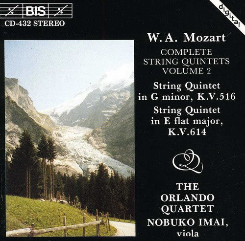 Mozart / Imai / Orlando Quartet - String Quintet 2 In G - Music CD