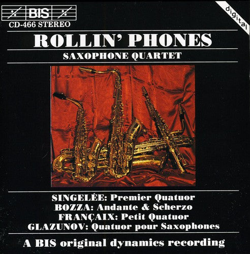 Singelee / Phones Saxophone Quartet - Premier Quatour / Andante & Scherzo - Music CD