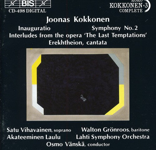 Kkokonen / Vanska / Lahti So - Symphony 2 / Inauguratio - Music CD