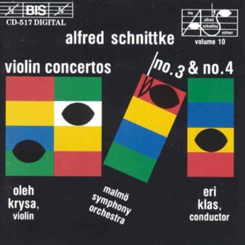 Schnittke / Klas / Malmo So - Violin Concertos 3 & 4 - Music CD