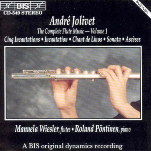 Jolivet / Wiseler / Pontinen - Complete Flute Music 1 - Music CD