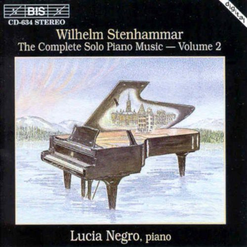 the album cover for Lucia Negro - Complete Solo Piano Music 2