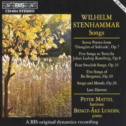 Stenhammer / Mattrei / Lundin - Songs - Music CD
