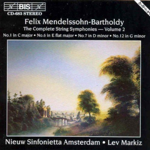 Mendelssohn / Markiz / Nieuw Sinfonietta Amsterdam - Complete String Symphonies 2 - Music CD