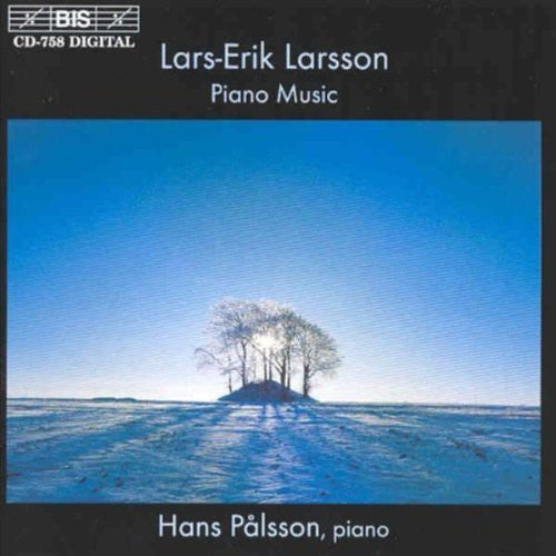 the album cover for Hans Palsson - Piano Music / Sonatas 1-3