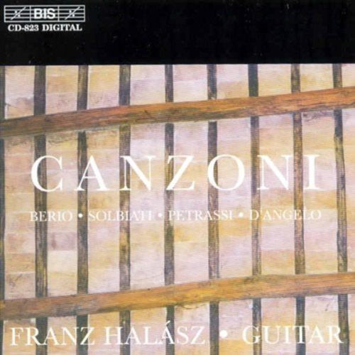 Petrassi / Canzoni / Solbiati / Halasz - Nunc / Trem Pezzi - Music CD