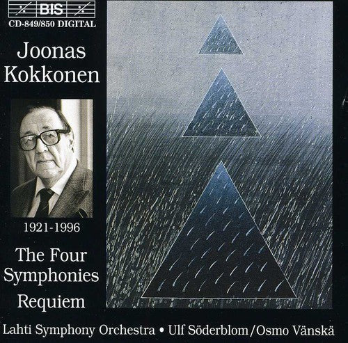 Kokkonen / Vanska / Lahti Symphony Orchestra - 4 Symphonies / Opus Sonorum / Requiem - Music CD