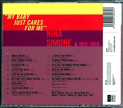 Nina Simone & Her Trio - My Baby Just Cares For Me Music CD
