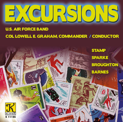 the album cover for United States Air Force Band - Excursions
