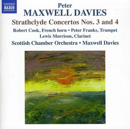Maxwell Davies / Cook / Scottish Chamber Orchestra - Strathclyde Concertos Nos 3 & 4 - Music CD