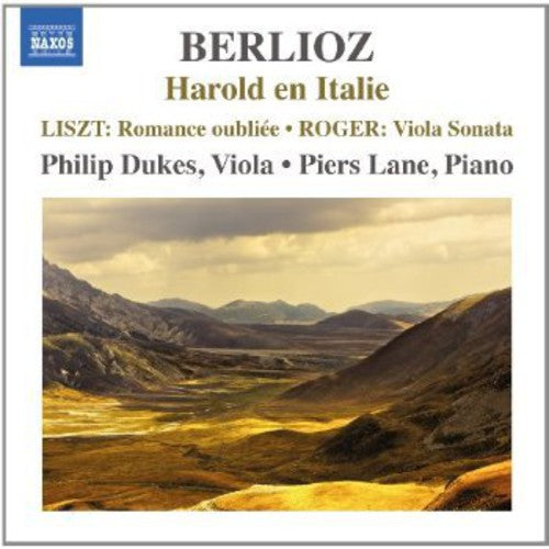 the album cover for Piers Lane - Harold En Italie