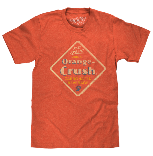 Orange Crush Feel Fresh Mens T Shirt Officially Licensed Orange