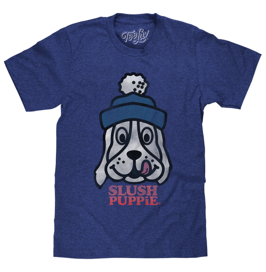 Slush Puppie Logo Mens T Shirt Officially Licensed Blue