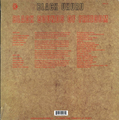 Black Uhuru - Black Sounds Of Freedom Vinyl Record