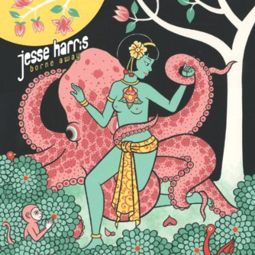 the album cover for Jesse Harris - Borne Away