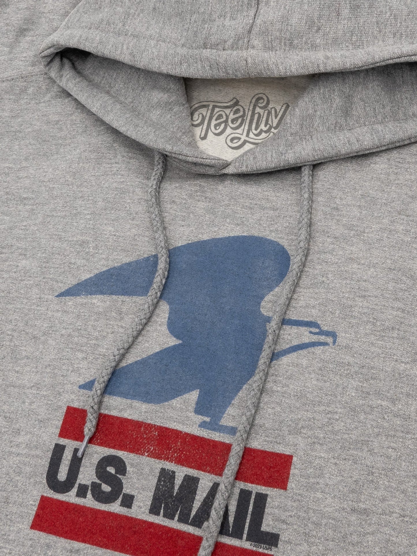 USPS U.S. Mail Eagle Hooded Sweatshirt Hoodie Officially Licensed - Gray
