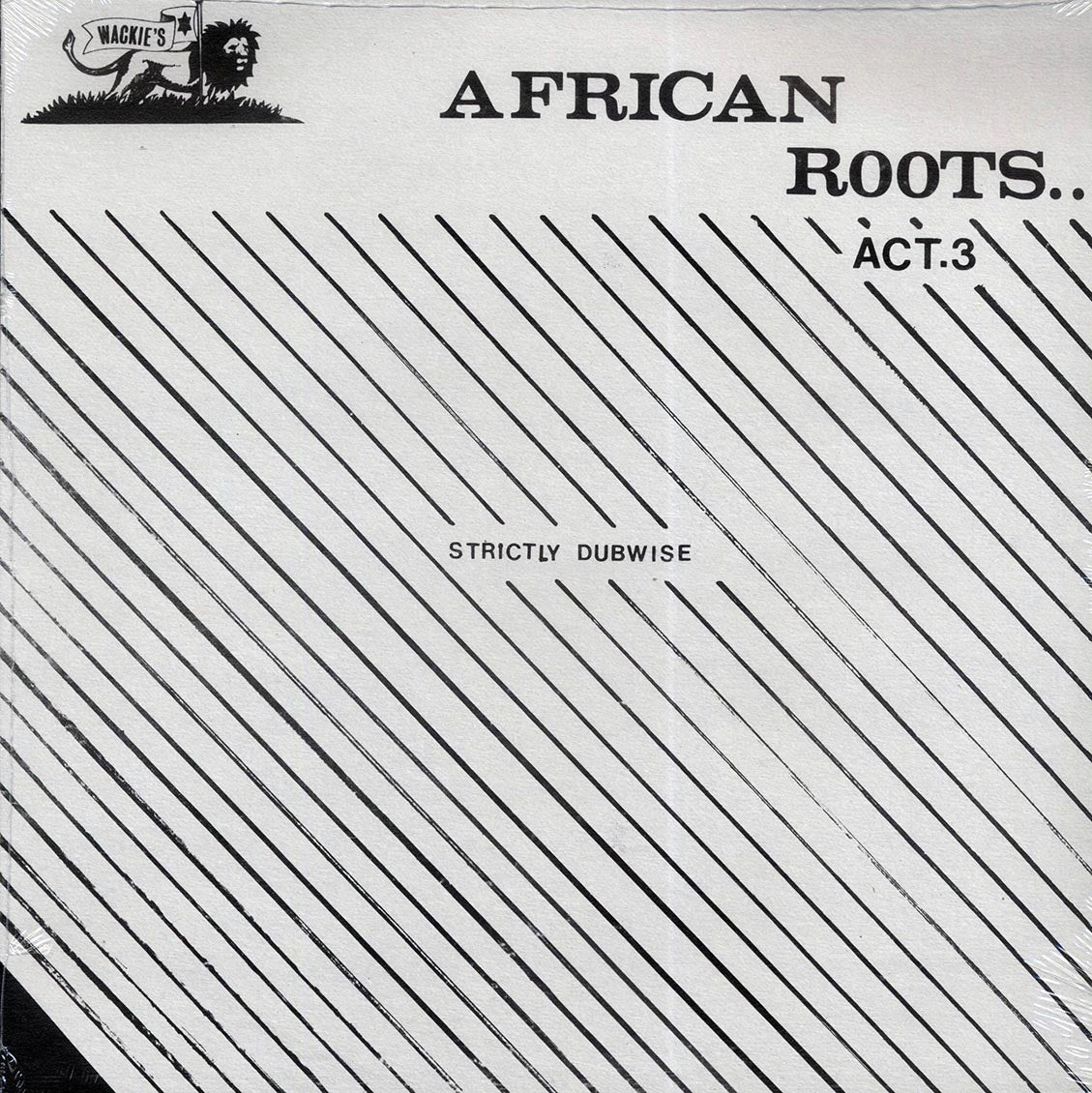 Wackie's - African Roots Act 3 Vinyl Record