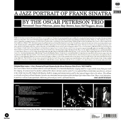 Oscar Peterson Trio - A Jazz Portrait Of Frank Sinatra By Oscar Peterson Trio (ltd. ed.) (180g) Vinyl Record