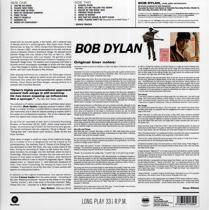 Bob Dylan - Bob Dylan (ltd. ed.) (180g) Vinyl Record