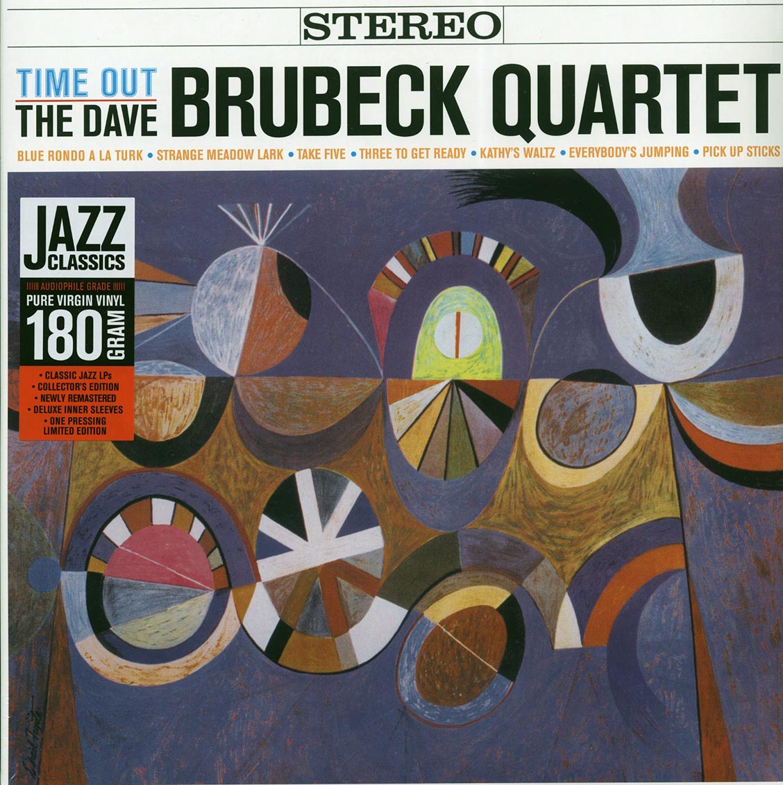Dave Brubeck Quartet - Time Out (ltd. ed.) (180g) (remastered) Vinyl Record