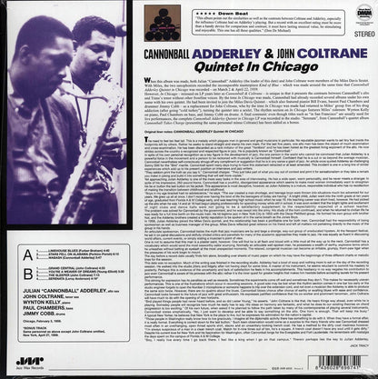 Cannonball Adderley & John Coltrane Quintet - In Chicago (ltd. ed.) (180g) (remastered) Vinyl Record