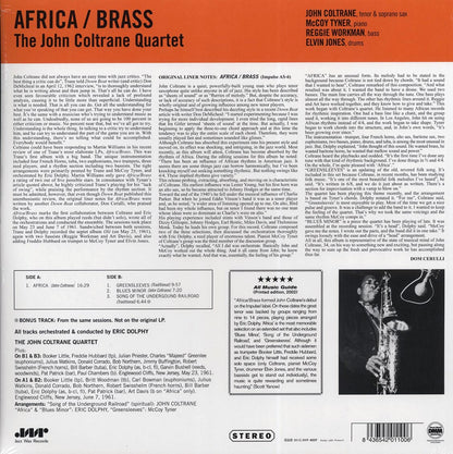 John Coltrane Quartet - Africa/Brass (+bonus track) (ltd. ed.) (180g) (remastered) Vinyl Record