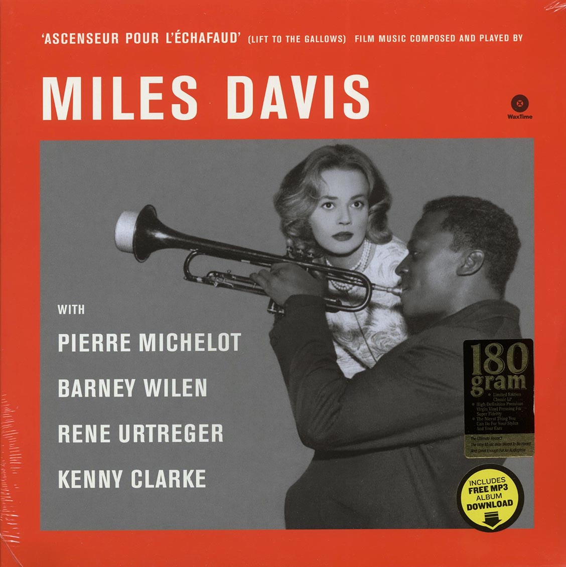 Miles Davis - Ascenseur Pour L'Echafaud (ltd. ed.) (180g) Vinyl Record