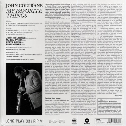 John Coltrane - My Favorite Things (+bonus track) (ltd. ed.) (180g) Vinyl Record