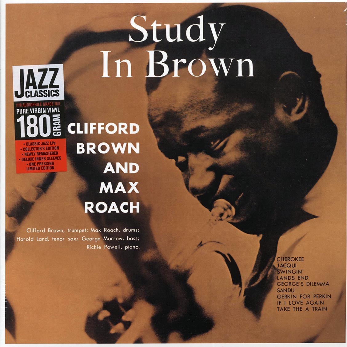 Clifford Brown, Max Roach - Study In Brown (ltd. ed.) (180g) (remastered) Vinyl Record