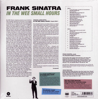 Frank Sinatra - In The Wee Small Hours (+bonus track) (ltd. ed.) (180g) Vinyl Record