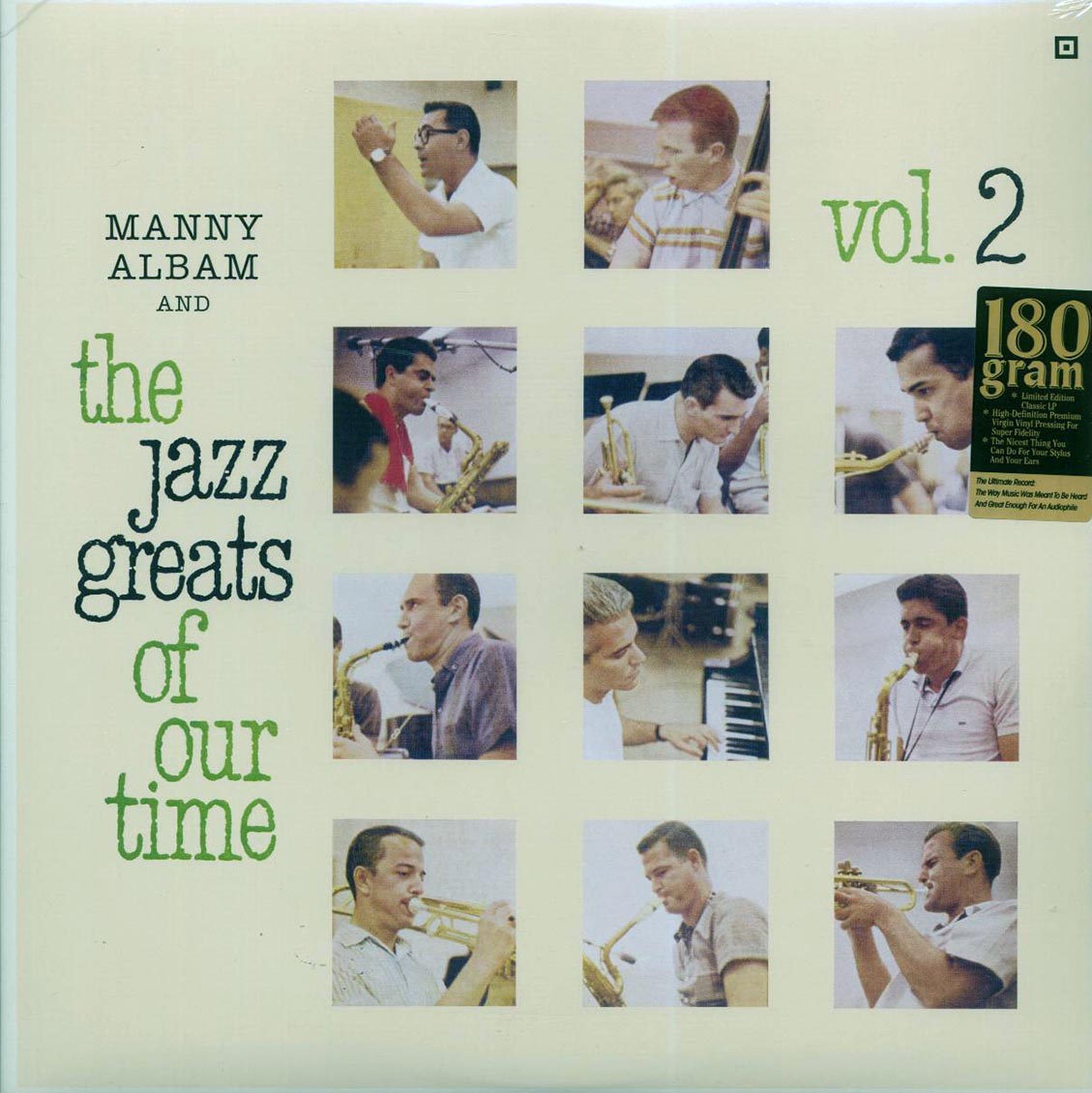 Manny Albam Jazz Greats & The Jazz Greats Of Our Time - Volume 2 (ltd. ed.) (180g) Vinyl Record