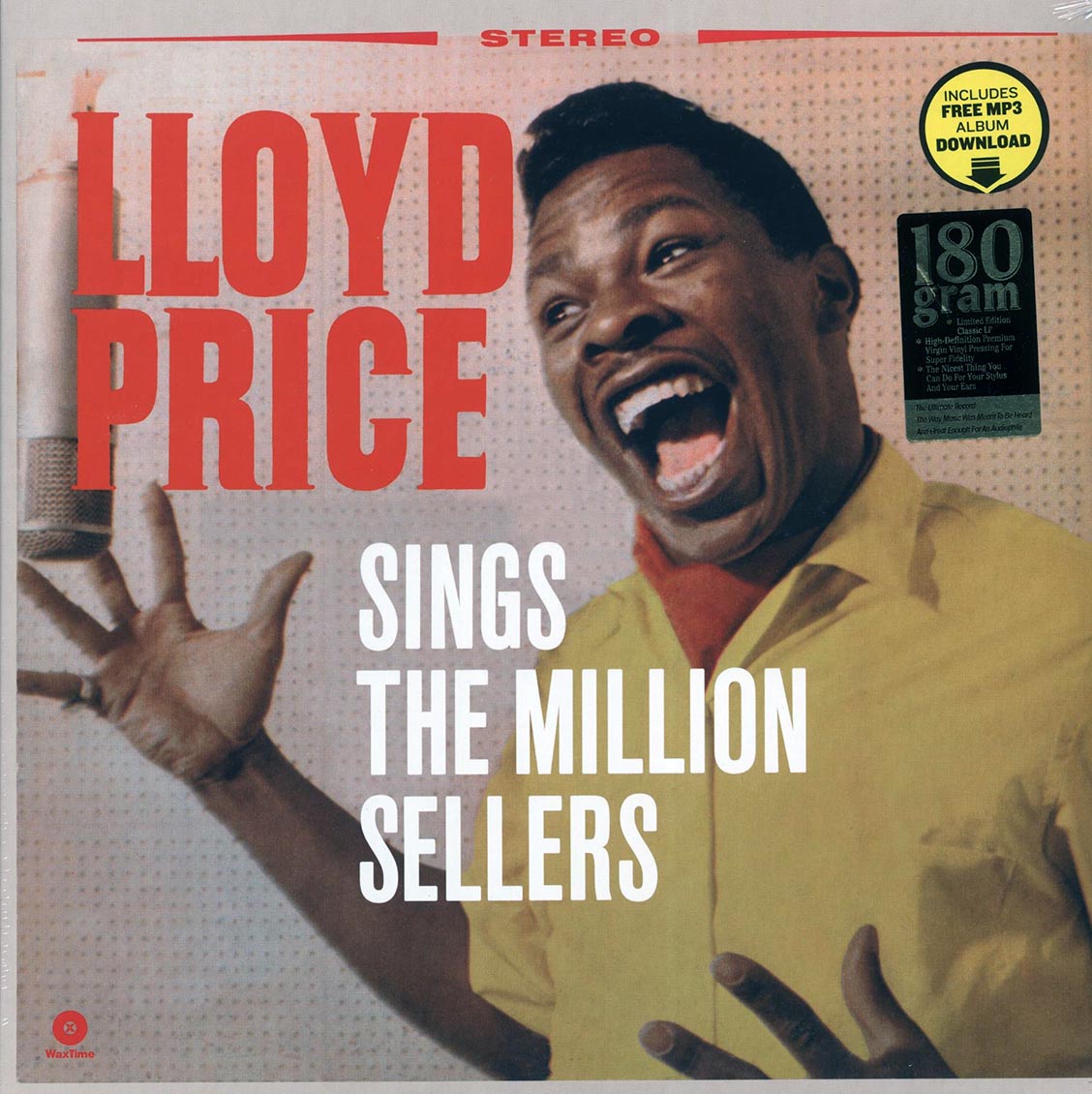 Lloyd Price - Sings The Million Sellers (+bonus track) (ltd. ed.) (180g) Vinyl Record