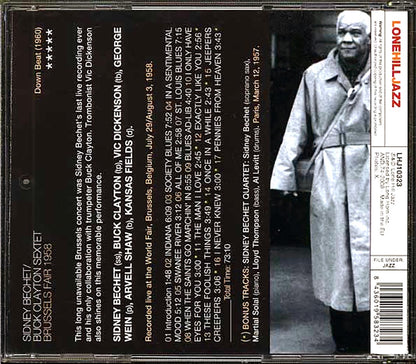Sidney Bechet & Buck Clayton Sextet - Brussels Fair 1958 Music CD