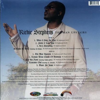 Richie Stephens - The Man Upstairs Vinyl Record