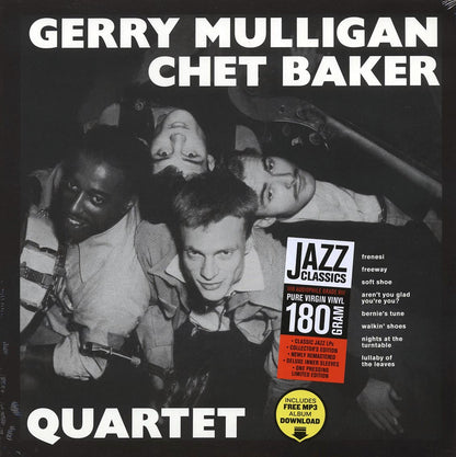 Gerry Mulligan & Chet Baker Quartet - Gerry Mulligan, Chet Baker Quartet (+9 bonus tracks) (ltd. ed.) (180g) (remastered) Vinyl Record