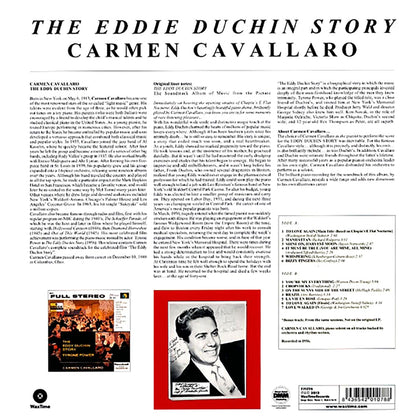 Carmen Cavallaro - The Eddy Duchin Story (+bonus track) (ltd. ed.) (180g) Vinyl Record