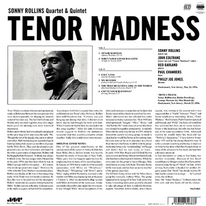 Sonny Rollins Quartet - Tenor Madness (+bonus track) (ltd. ed.) (180g) Vinyl Record