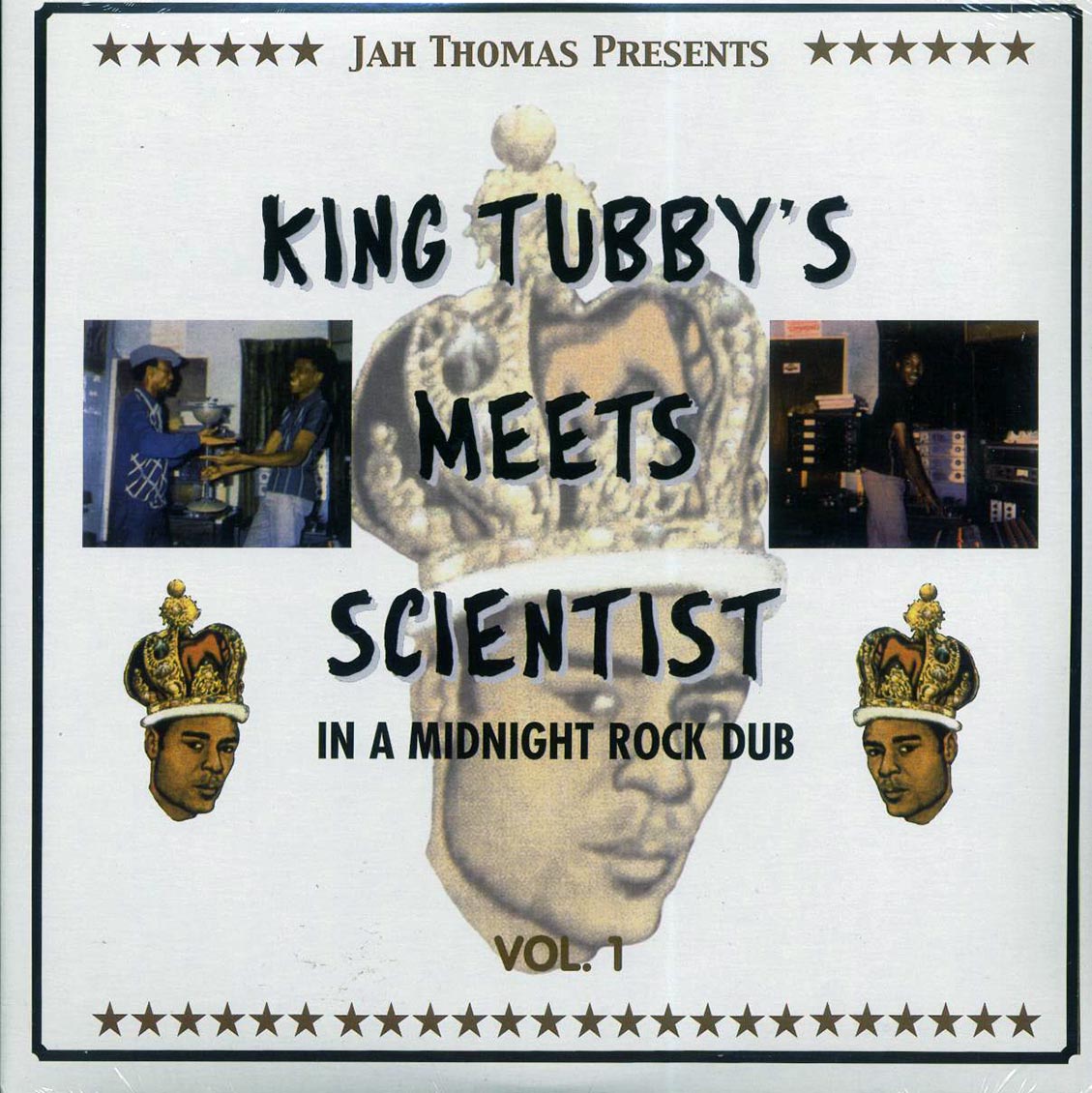 King Tubby - King Tubby Meets Scientist In A Midnight Rock Dub Volume 1 Vinyl Record